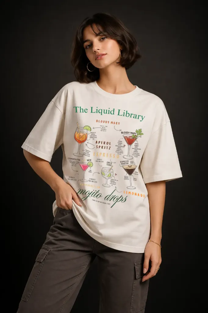Liquid Library Tee (XS)