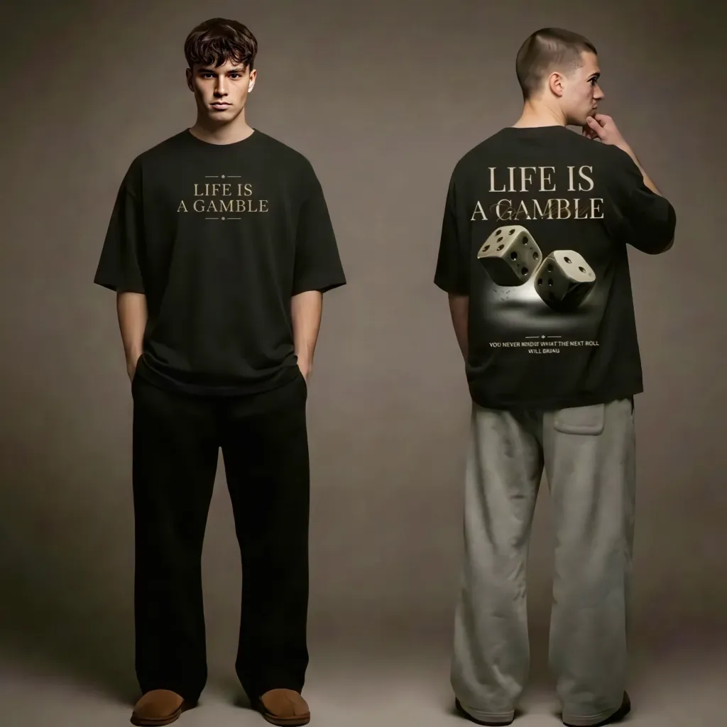 Roll The Dice Oversized Tee
